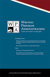 CWPA | WPA Journal Archives